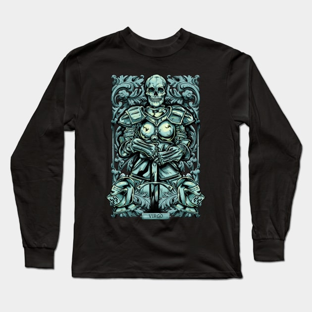 Virgo Long Sleeve T-Shirt by Chack Loon